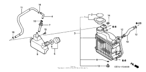 CHF50A Радиатор