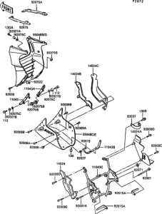 ZX900 Cowling lowers)(1 / 2)