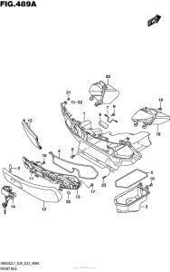 AN650Z Передний ящик