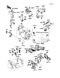 ZX750 Electro bracket