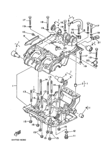 RZ250 ｸﾗﾝｸｹｰｽ