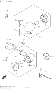 LS650 Сигналы поворотов