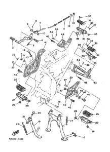 SRX250F ｽﾀﾝﾄﾞ. ﾌｰﾄﾚｽﾄ