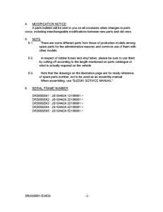 DR200 Catalog preface