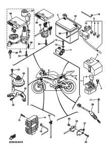 YZF-R6 Equipo electrico
