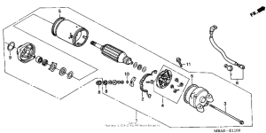 VT750CD Стартер