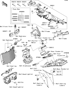 ZX1000 Электрика