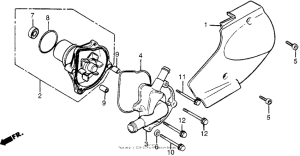 VT500C Водяной насос