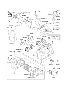 ZR1200 Воздушный фильтр