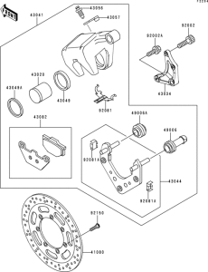  Задний тормоз