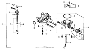 CT70 Carburetor 78-79
