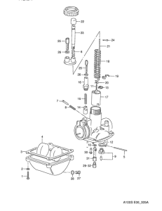 A100 Carburetor assy