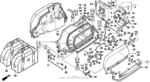 GL1500I Боковые кофры