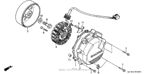 VFR800 (ABS) Генератор