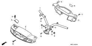 NH90 Handle pipe / handle cover