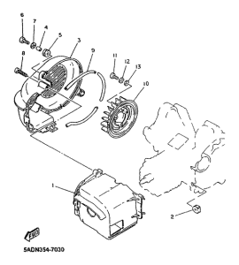 YN50R Air shroud. fan
