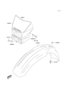  Переднее крыло