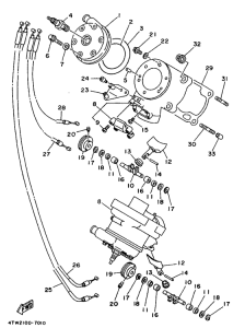 TZ250 Головка цилиндров