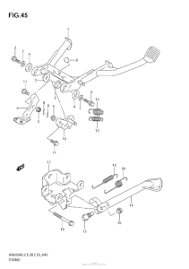 AN650 (ABS) Подножка