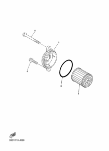 YZ450F Маслоочиститель