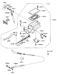 ZG1000 Change drum / shift fork