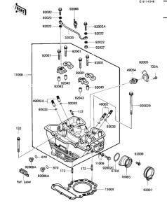 KL600 Головка цилиндров