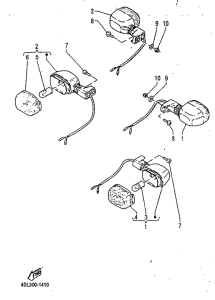 TZR125RR Поворотники
