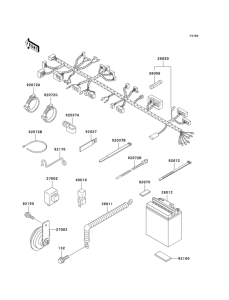 KDX125 Электрика