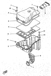 TZR50 Впускная система