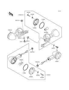 VN800 Поворотники