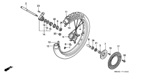 NX650 Transom + tube