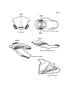 BX250 デカール(エボニー)(AGF)