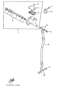 YM50 Главный тормозной цилиндр