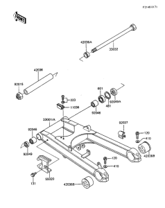 ZX750 Arm swing