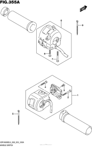 VZR1800BZ Handle Switch (Vzr1800Bzl5 E28)