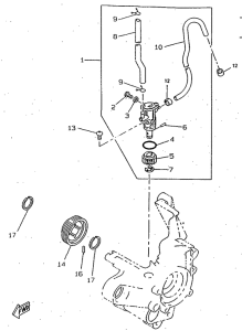 CW50RS Масляный насос