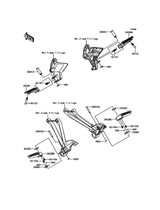 ZR1000 Подножки