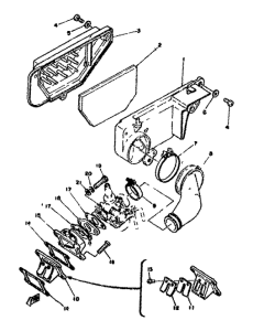 RD50M Впускная система 2
