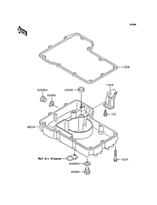 ZR400 Маслянный поддон