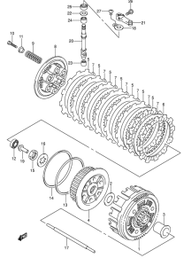 DR-Z400 Бендикс