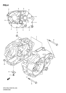  Картер двигателя