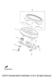 XVS950CR Приборы