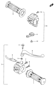 RC50 Рулевой переключатель
