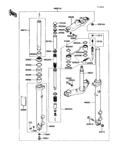 ZG1200 Передняя вилка