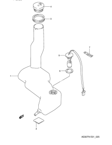 AG50 Бак масляный