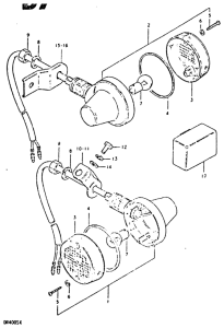 DR400 Поворотники