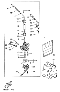 CW50 Карбюратор