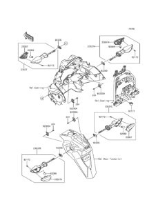 KLE250 ターンシグナル
