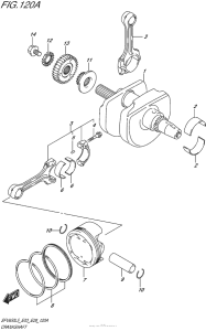 SFV650 Коленвал