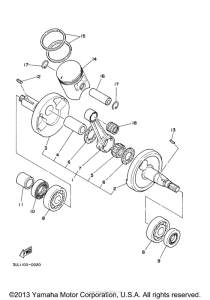 RT100M Коленвал,поршни